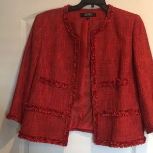 3 piece woman’s work suit. 1/4 sleeve blazer.